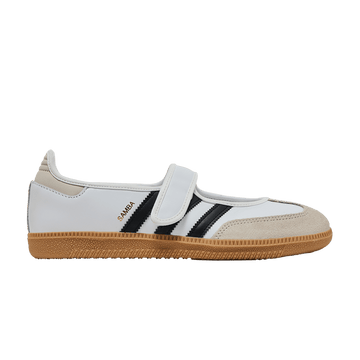 ADIDAS SAMBA JANE WHITE BLACK GUM (WOMEN'S) — Stock