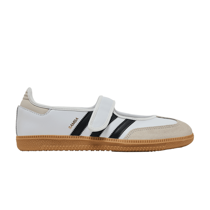 ADIDAS SAMBA JANE WHITE BLACK GUM (WOMEN&