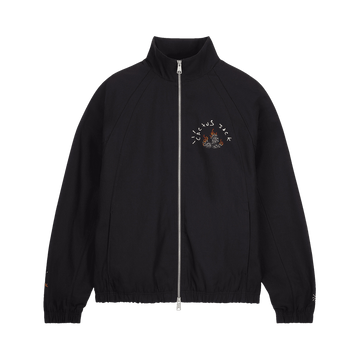 TRAVIS SCOTT X JORDAN WOVEN JACKET BLACK — Stock