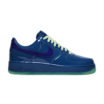 NIKE AIR FORCE 1 LOW PATENT LEATHER MYSTIC NAVY GRAPE ICE — Stock