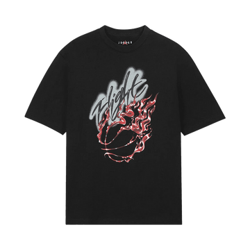 TRAVIS SCOTT X JORDAN FLIGHT GRAPHIC T-SHIRT BLACK — Stock