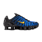 NIKE SHOX TL BLACK LYON BLUE VARSITY MAIZE