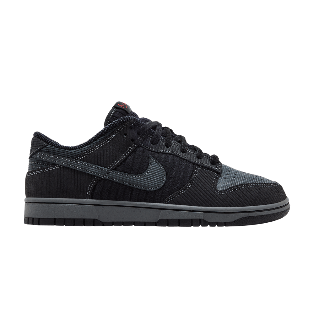 NIKE DUNK LOW RETRO PREMIUM BLACK CORDUROY