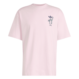 ADIDAS SNOWBALL GRAPHIC T-SHIRT PINK