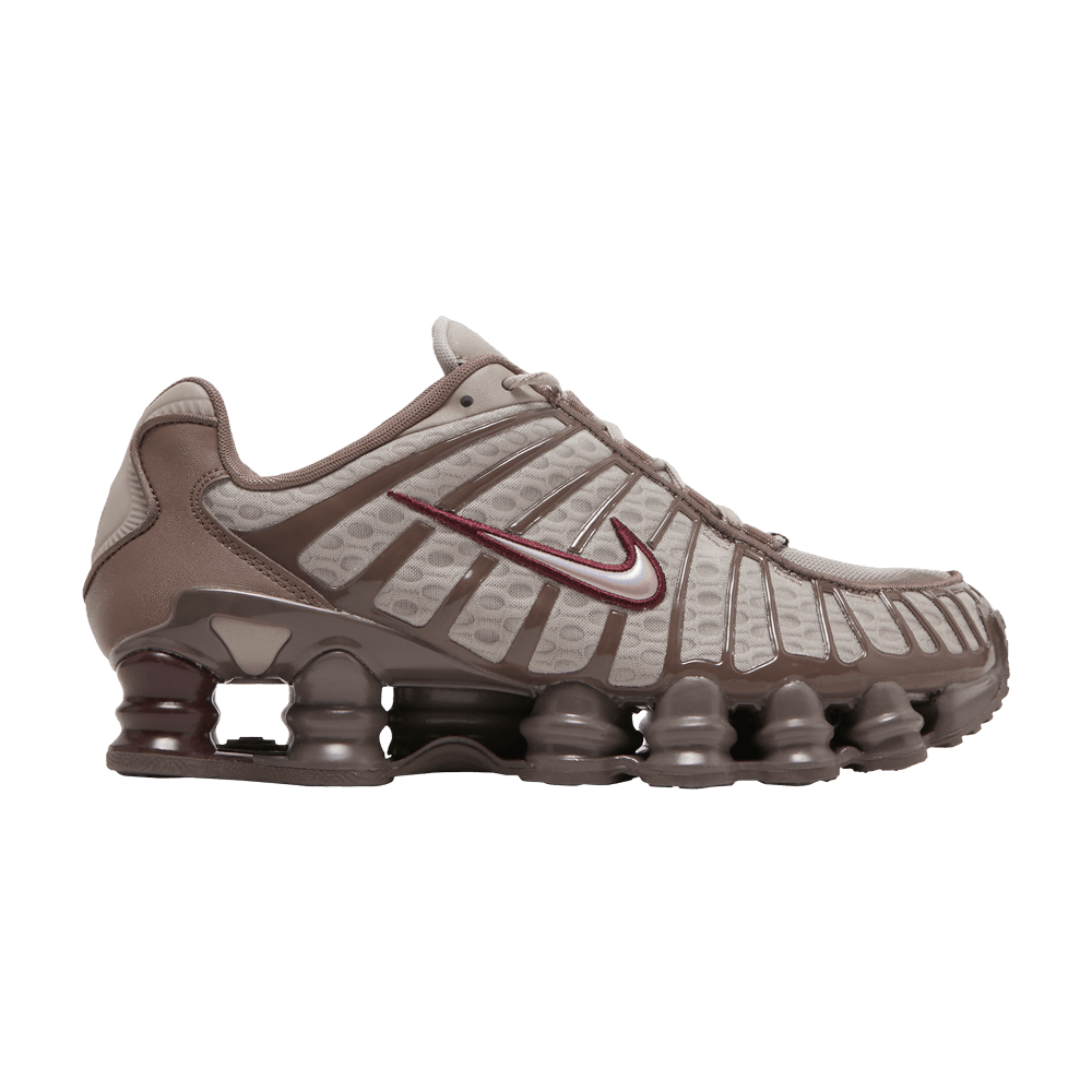 NIKE SHOX TL PUMICE NIGHT MAROON (WOMEN&