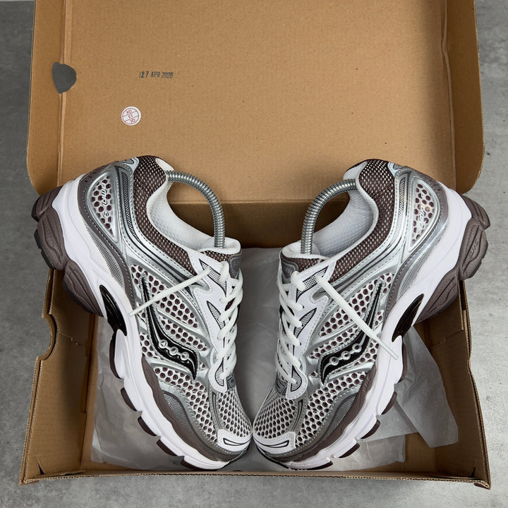SAUCONY PROGRID OMNI 9 OG WHITE BROWN