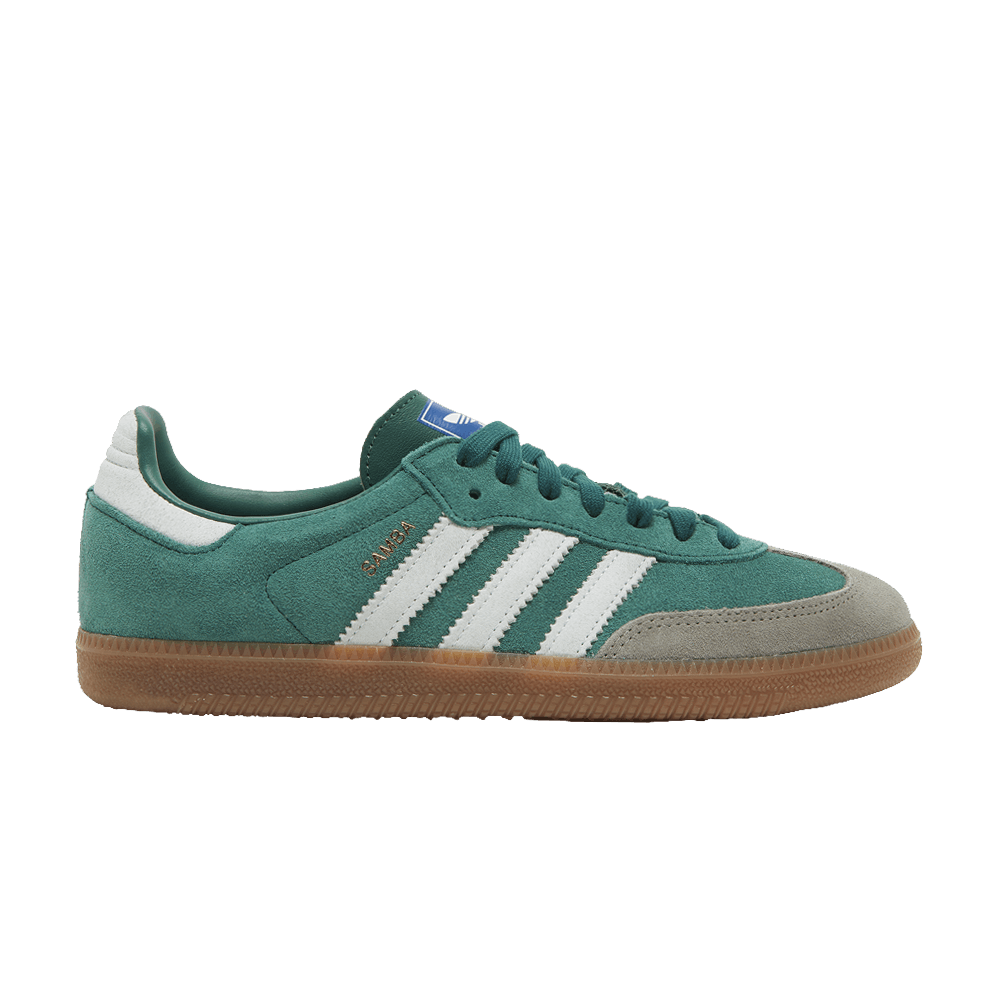 ADIDAS SAMBA OG COLLEGIATE GREEN GUM GREY TOE