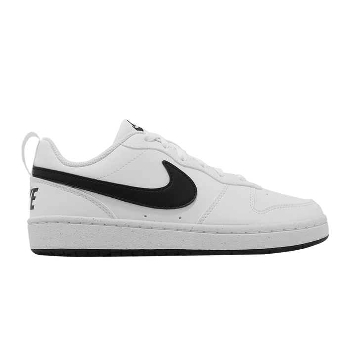 NIKE COURT BOROUGH LOW RECRAFT WHITE BLACK (GS)