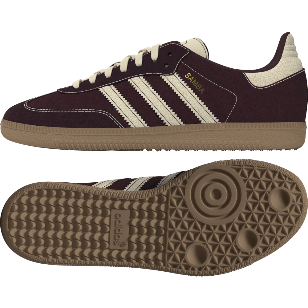 ADIDAS SAMBA OG SHADOW RED WARM VANILLA (GS)