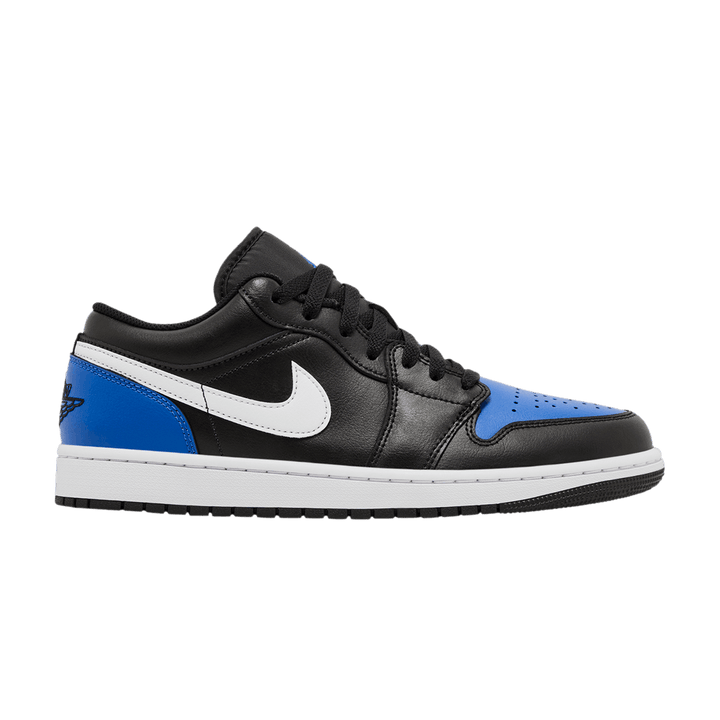 JORDAN 1 LOW BLACK ROYAL TOE