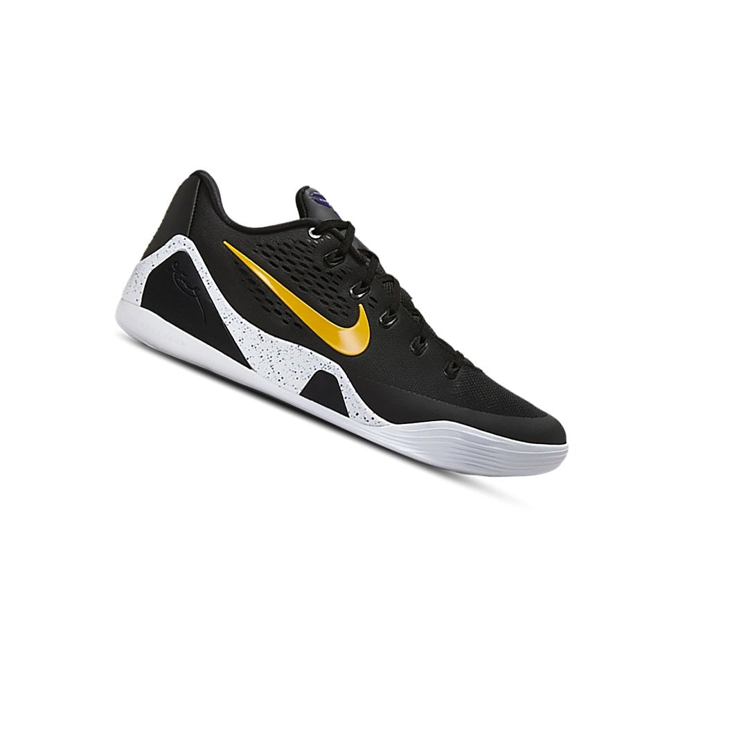 NIKE KOBE 9 EM LOW PROTRO TB BLACK UNIVERSITY GOLD