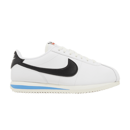 NIKE CORTEZ WHITE BLACK LIGHT PHOTO BLUE (WOMEN'S)