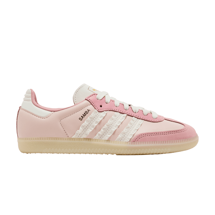 ADIDAS SAMBA RUFFLE STRIPES PACK WONDER MAUVE (WOMEN&
