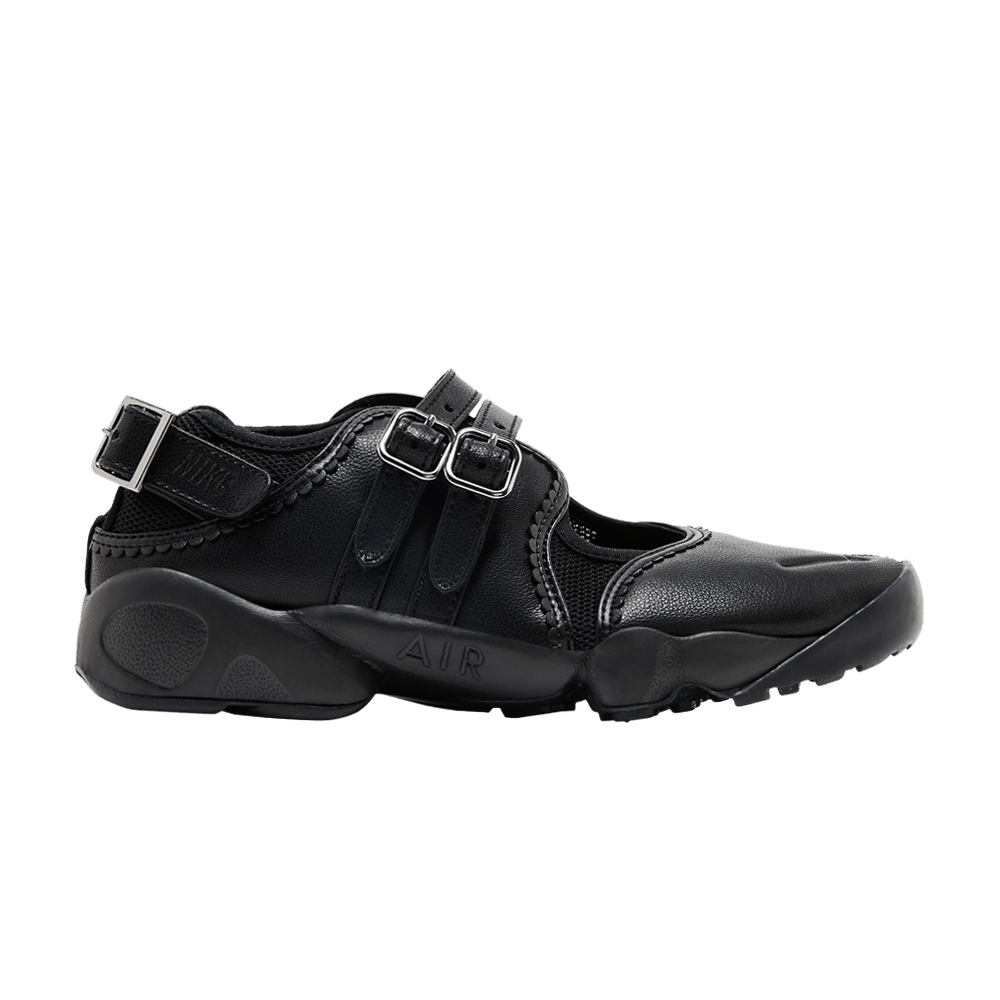 NIKE AIR RIFT TRIPLE BLACK BUCKLE STRAP (WOMEN&