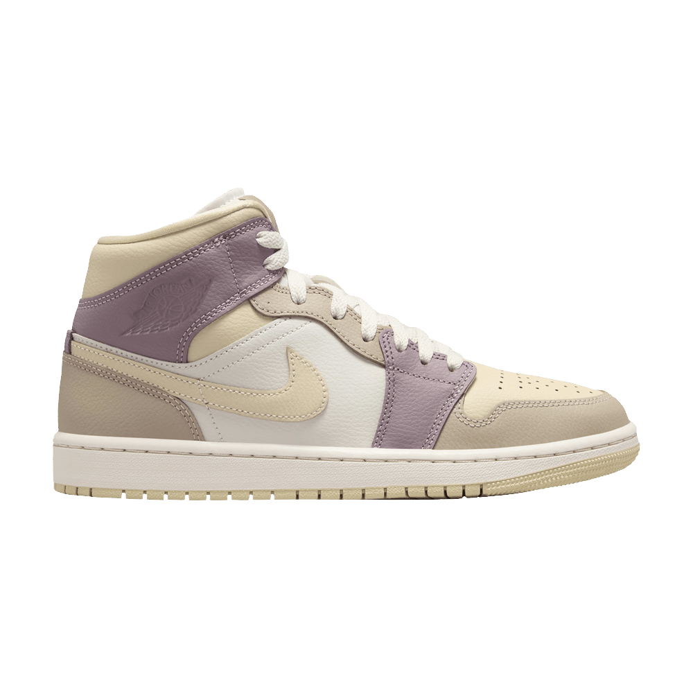 JORDAN 1 MID LIGHT OREWOOD BROWN TAUPE GREY (WOMEN&