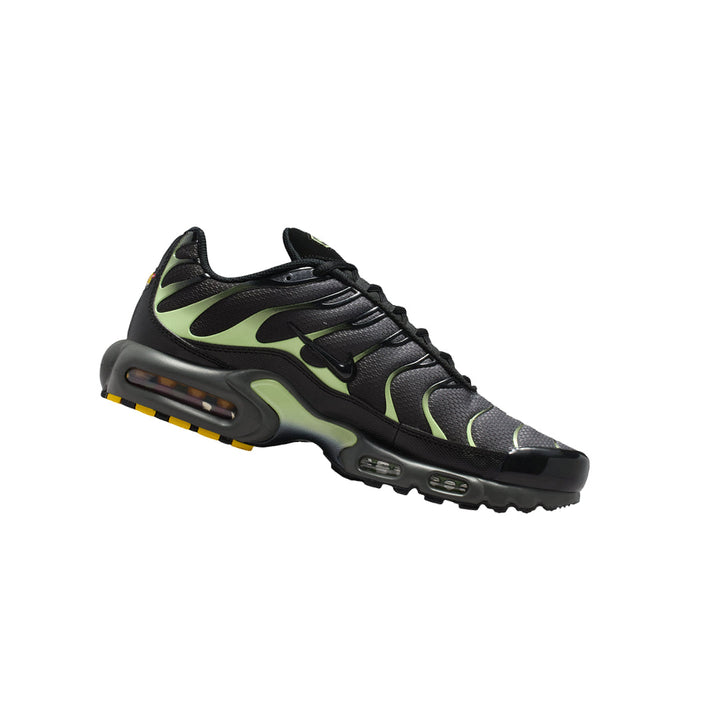 NIKE AIR MAX PLUS IRON GRAY LIGHT LIQUID LIME BLACK