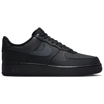NIKE AIR FORCE 1 LOW '07 CARBON FIBER SWOOSH BLACK ANTHRACITE — Stock