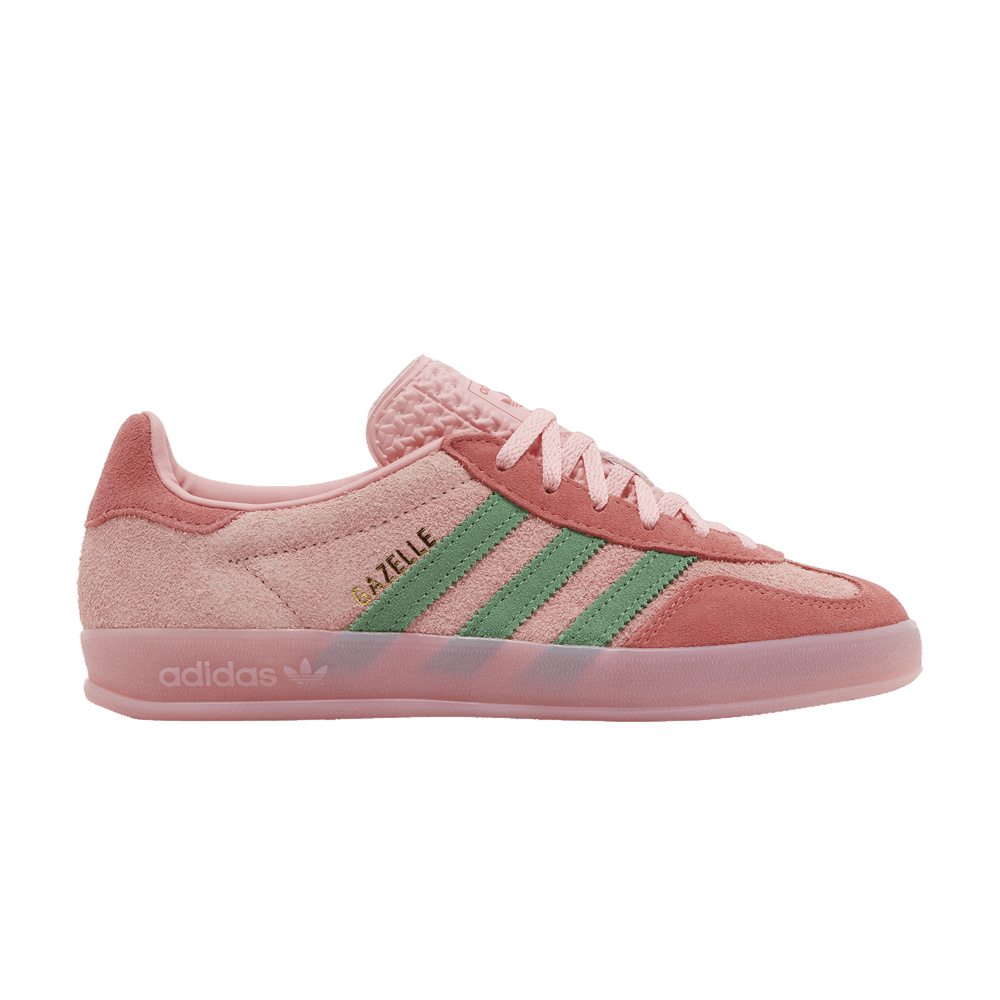 ADIDAS GAZELLE INDOOR SEMI PINK SPARK PRELOVED SCARLET (WOMEN&