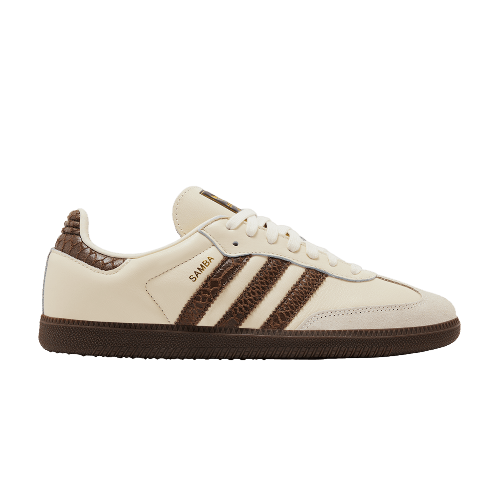 ADIDAS SAMBA OG CREAM EARTH STRATA MAROON (WOMEN&