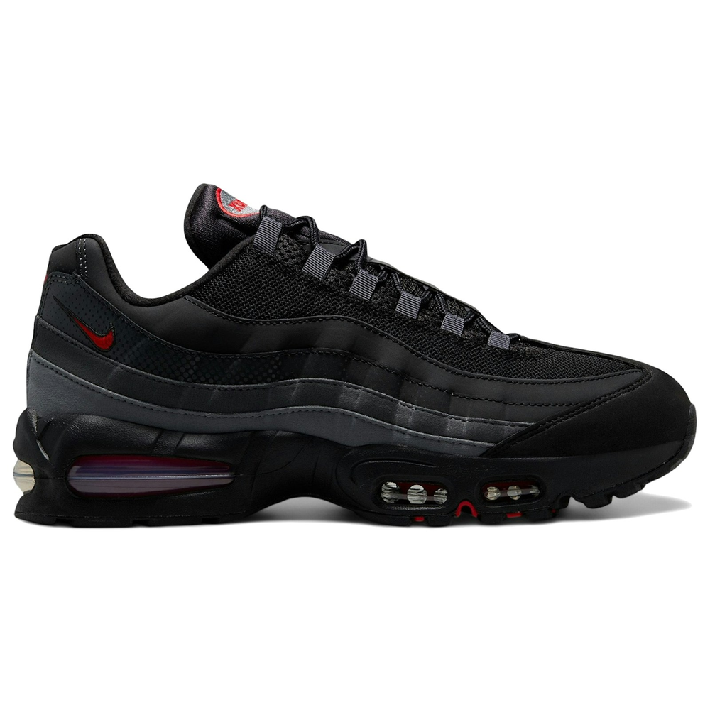 NIKE AIR MAX 95 BIG BUBBLE BLACK ANTHRACITE UNIVERSITY RED — Stock #1