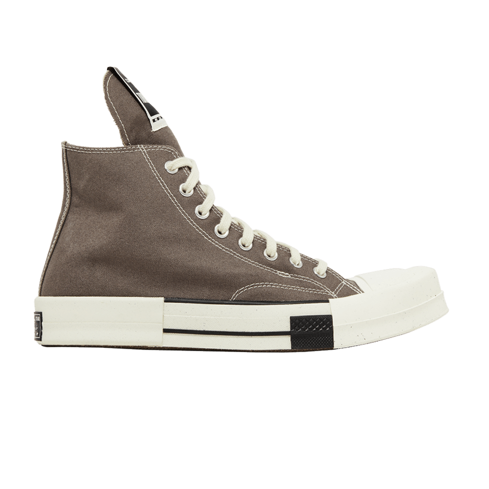 CONVERSE TURBODRK LACELESS CHUCK TAYLOR ALL STAR 70 HI RICK OWENS DRKSHDW IRON