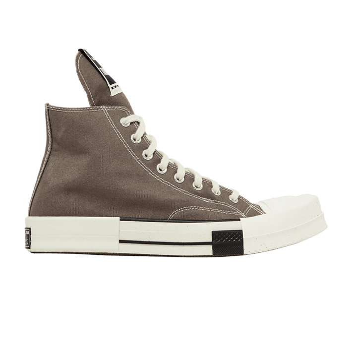 CONVERSE TURBODRK LACELESS CHUCK TAYLOR ALL STAR 70 HI RICK OWENS DRKSHDW IRON