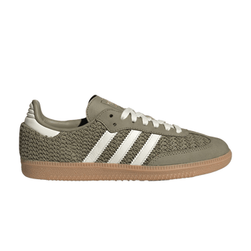 ADIDAS SAMBA OG CROCHET PACK ORBIT GREEN (WOMEN'S) — Stock