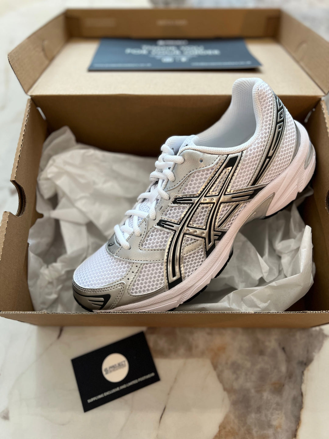 ASICS GEL-1130 White Pure Silver