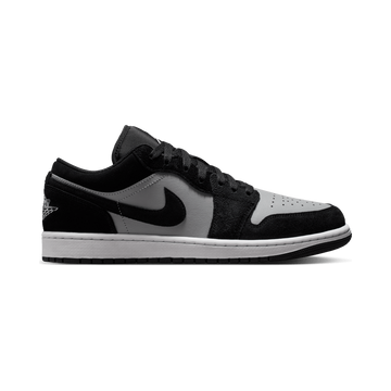 AIR JORDAN 1 LOW BLACK SMOKE GREY — Stock