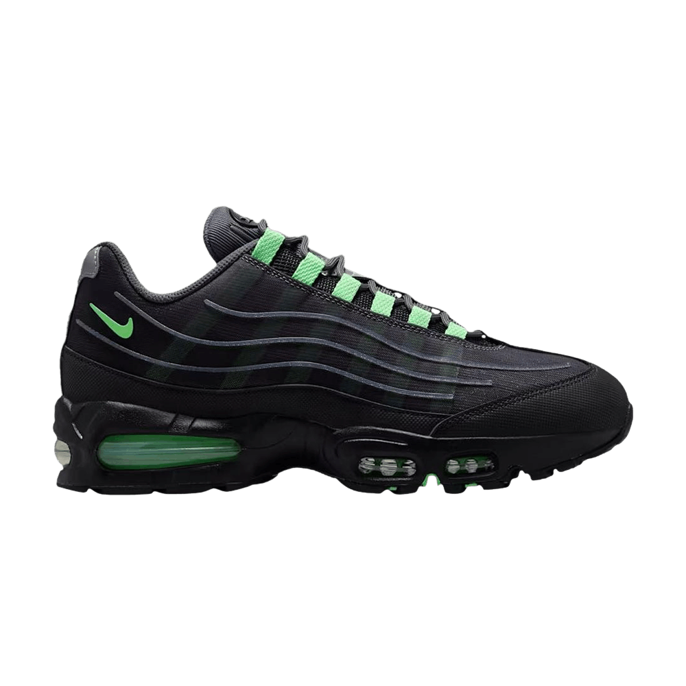 NIKE AIR MAX 95 BIG BUBBLE IRON GREY ILLUSION GREEN