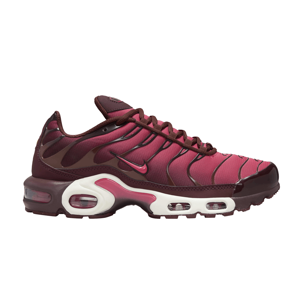 NIKE AIR MAX PLUS BURGUNDY CRUSH (WOMEN&