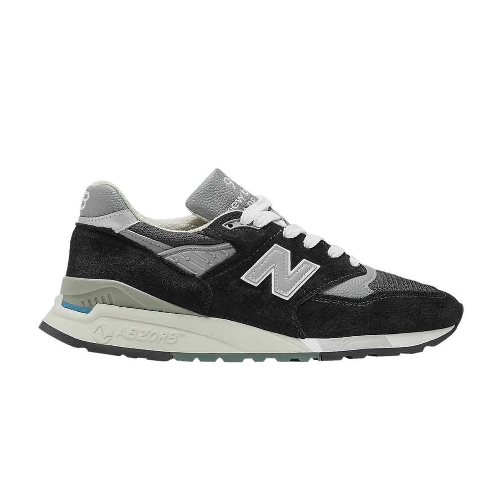 NEW BALANCE 998 MIUSA BLACK SILVER