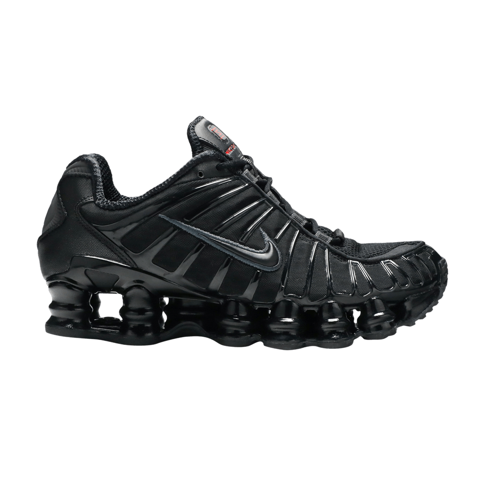 NIKE SHOX TL BLACK MAX ORANGE (WOMEN&