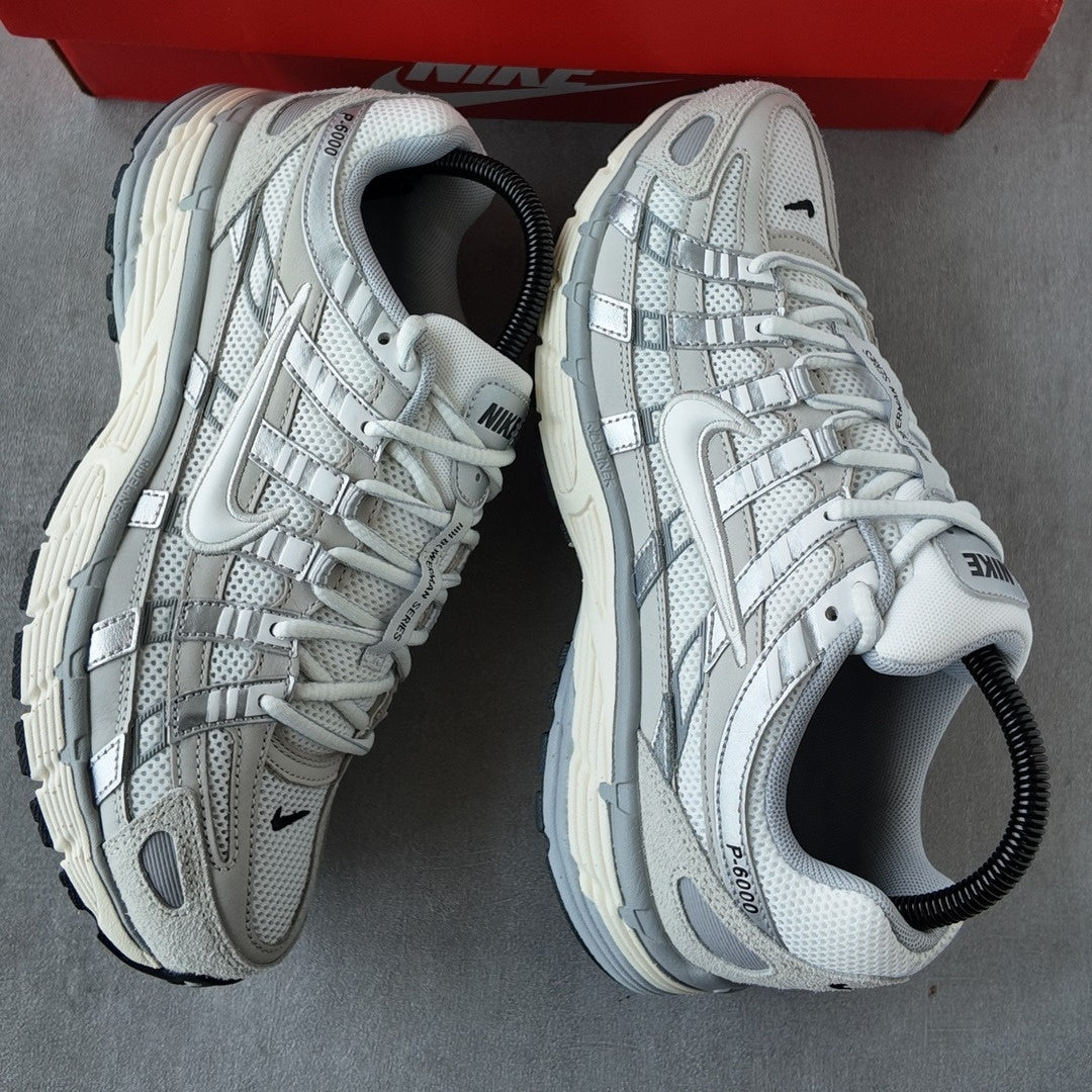 NIKE P-6000 LIGHT BONE PALE IVORY