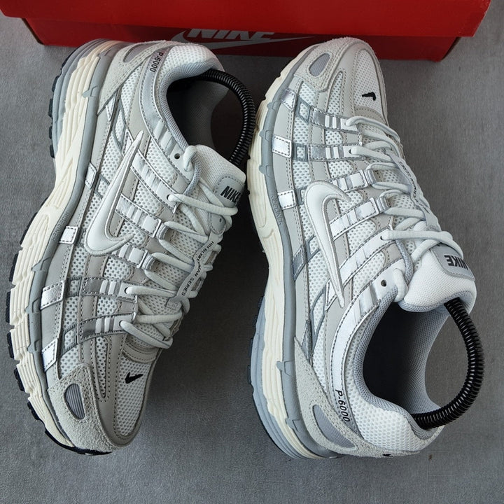 NIKE P-6000 LIGHT BONE PALE IVORY