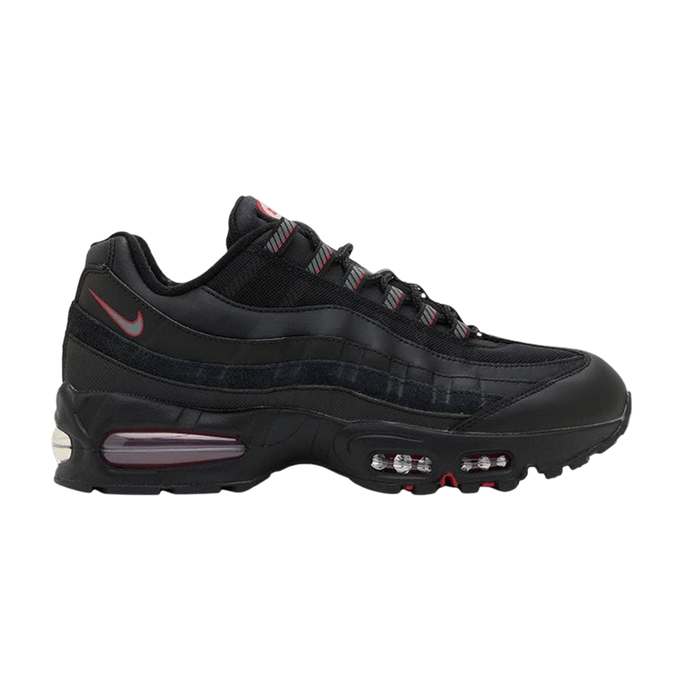 NIKE AIR MAX 95 RACING PACK BLACK UNIVERSITY RED