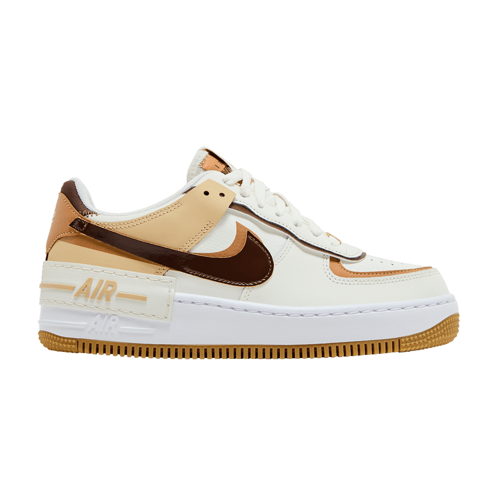 NIKE AIR FORCE 1 LOW SHADOW FLAX SESAME (WOMEN&