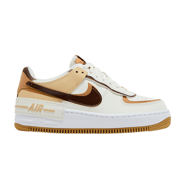 NIKE AIR FORCE 1 LOW SHADOW FLAX SESAME (WOMEN'S) — Stock