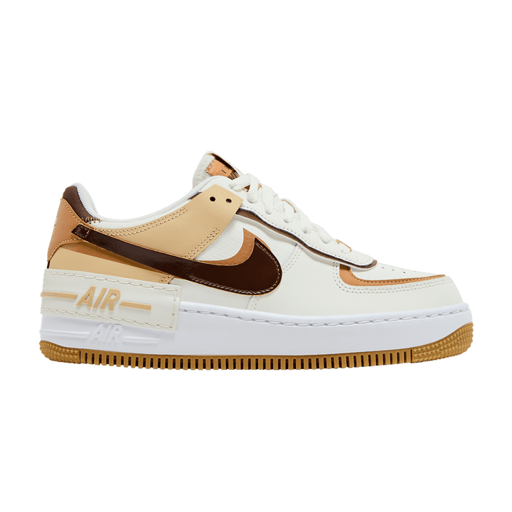 NIKE AIR FORCE 1 LOW SHADOW FLAX SESAME (WOMEN&