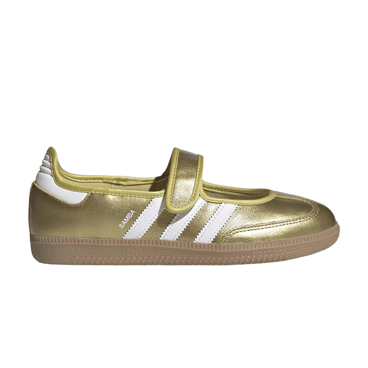 ADIDAS SAMBA JANE GOLD METALLIC WHITE (WOMEN&