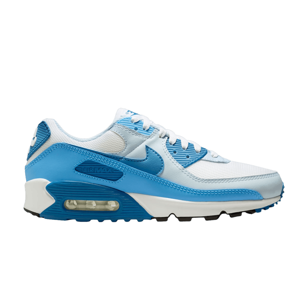 NIKE AIR MAX 90 UNIVERSITY BLUE WHITE (WOMEN&