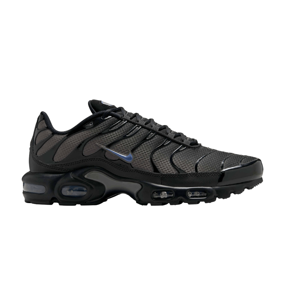 NIKE AIR MAX PLUS BLACK DIFFUSED BLUE