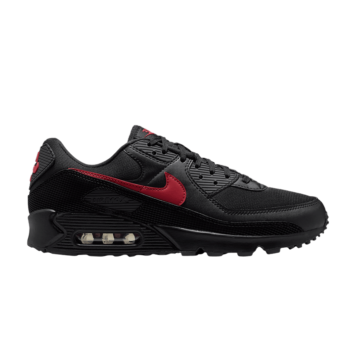 NIKE AIR MAX 90 BLACK TOUGH RED