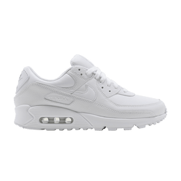 NIKE AIR MAX 90 LEATHER TRIPLE WHITE