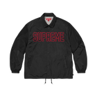 SUPREME SPELLOUT COACHES JACKET 'BLACK'