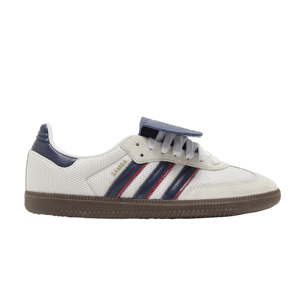 ADIDAS SAMBA LT CRYSTAL WHITE DARK BLUE