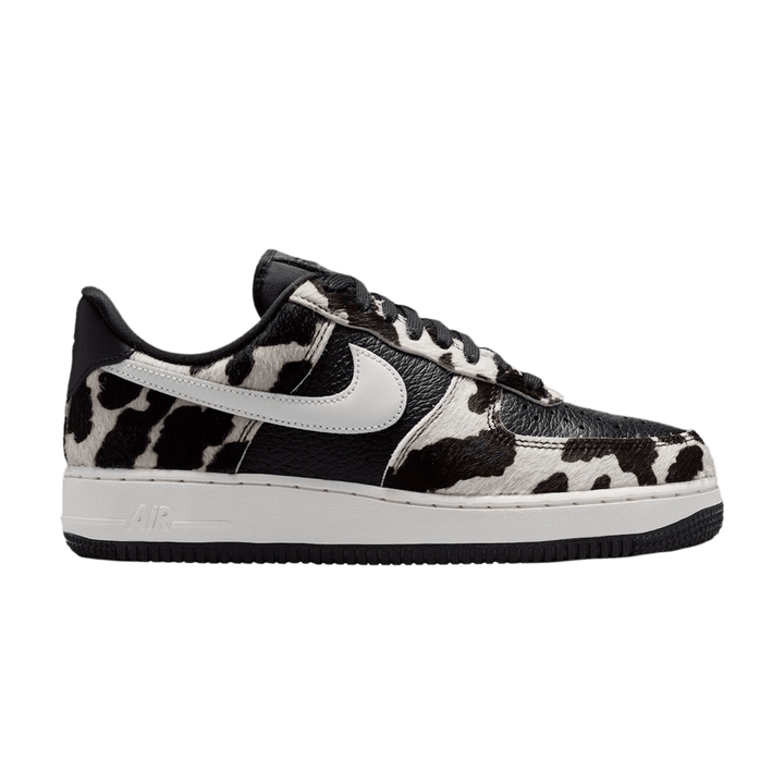NIKE AIR FORCE 1 LOW COW PRINT BLACK (WOMEN&