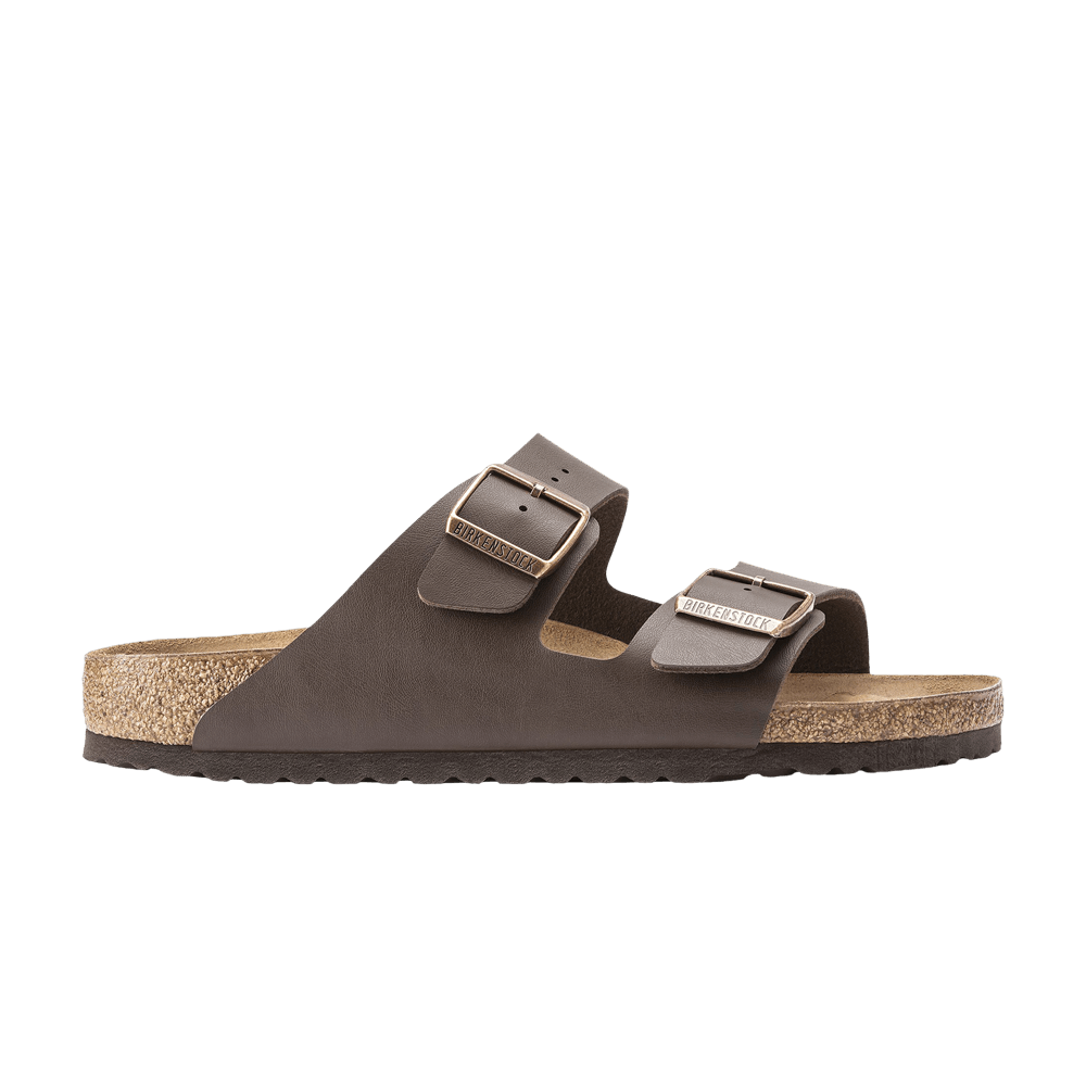 BIRKENSTOCK ARIZONA BIRKO-FLOR DARK BROWN (WOMEN&