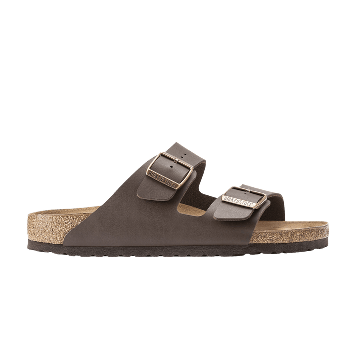 BIRKENSTOCK ARIZONA BIRKO-FLOR DARK BROWN (WOMEN&