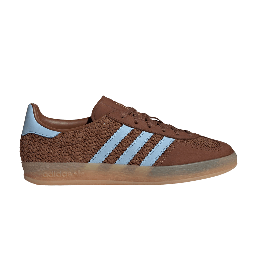 ADIDAS GAZELLE INDOOR PRELOVED BROWN CLEAR SKY GUM (WOMEN&
